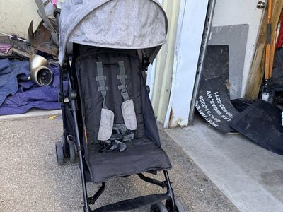 Summer Infant 3Dlite Tandem Stroller in Gray and Black