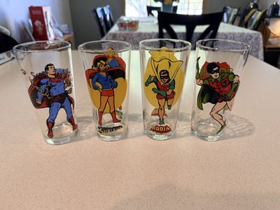 DC Comics collectible glasses
