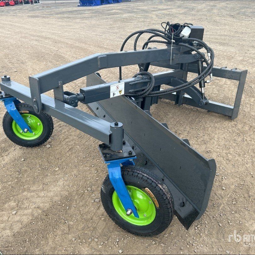 mini skid steer grader.