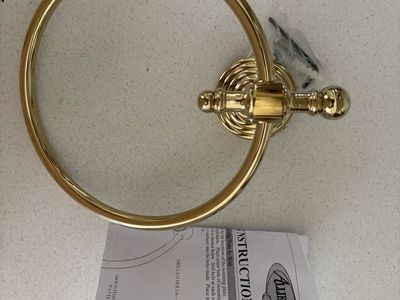 Solid Brass Bathroom Towel Ring