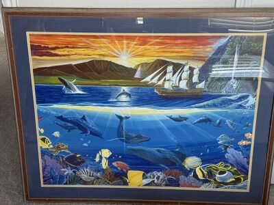 Sea Life/Pirate Canvas Print