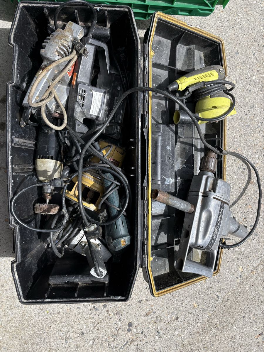Power tools and toolbox included $50