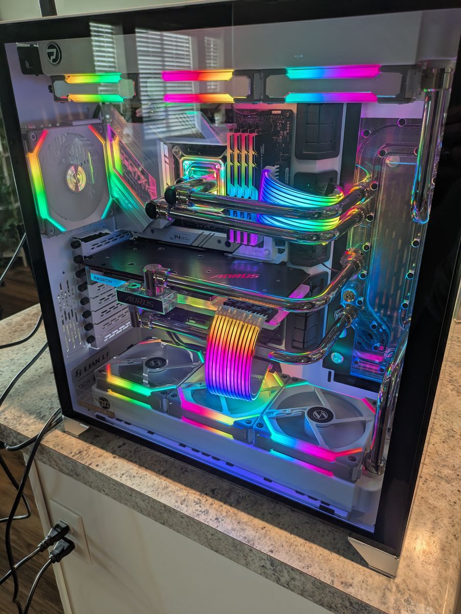 Custom High-Performance Gaming PC — Intel i5-13600K + RX 6900 XT 16GB | Custom Water Loop