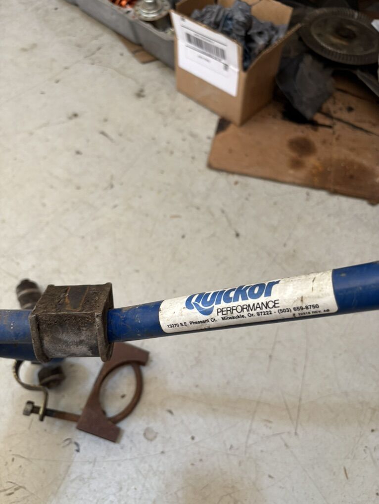 Quickor Camaro Rear  Sway Bar.