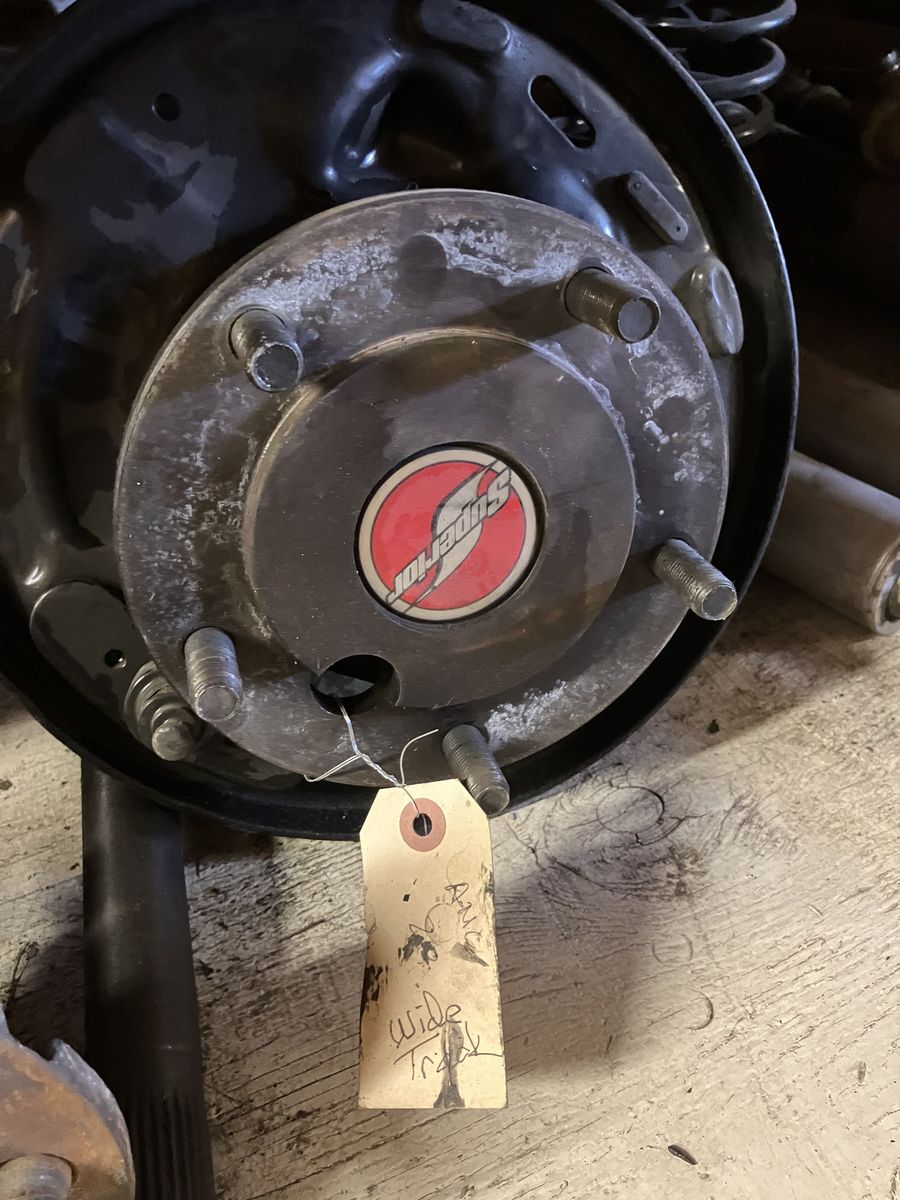 Jeep CJ-7 and Scrambler, '81.5-'86, Wide Track, AMC 20 Rear Axle, Superior Chrome Molly, One Piece, Axle Shafts