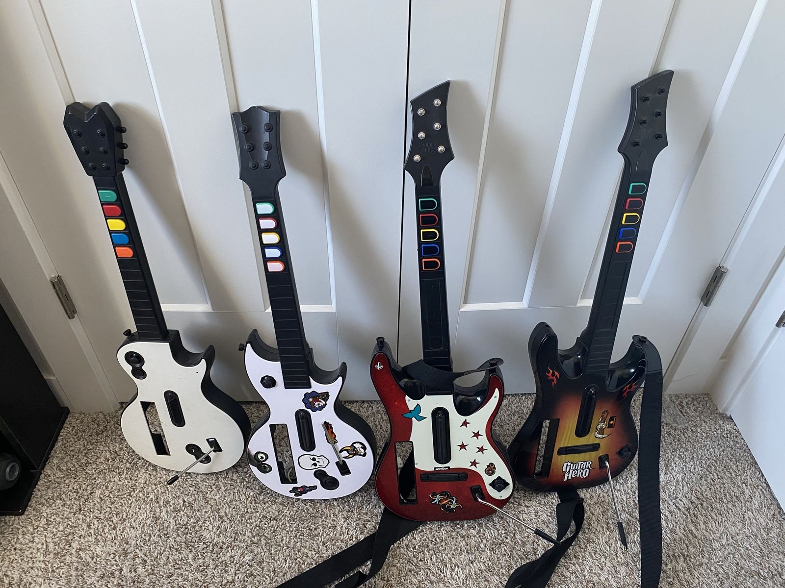 Guitar hero guitars