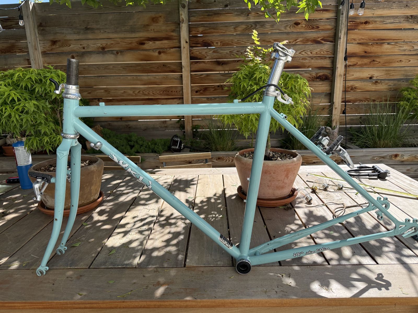 2012 Surly Cross Check 46 cm frame and fork