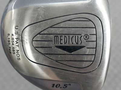 Medicus Driver Hinged Swing Trainer, 10.5°. Right handed