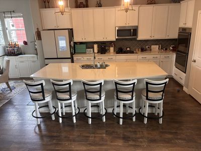 Set of 5 Swivel Counter Stools from Ashley Furniture