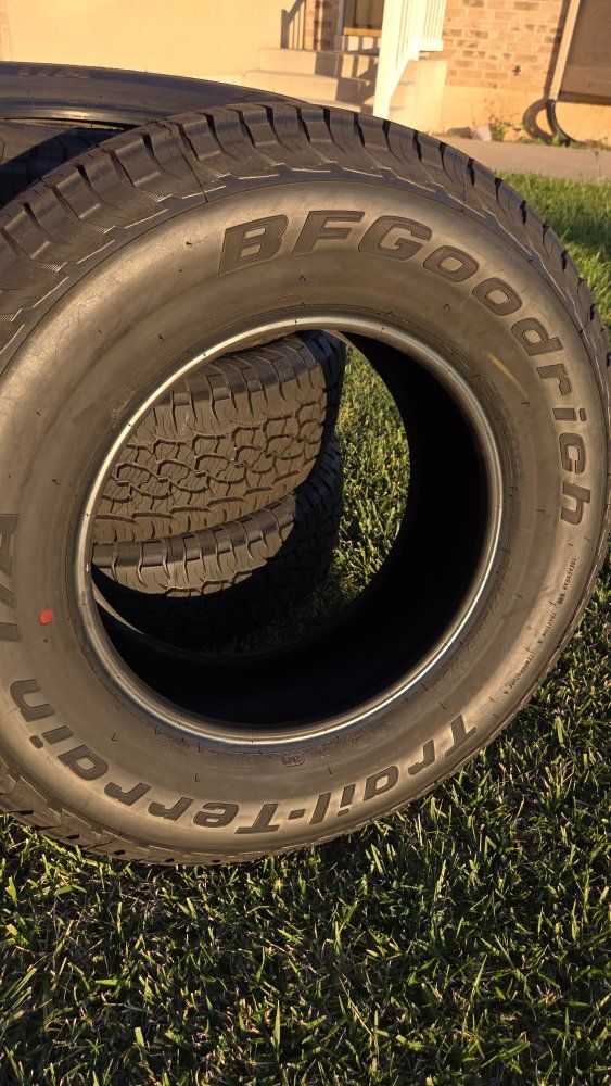 265/70R17 BF Goodrich Trail-Terrain tires