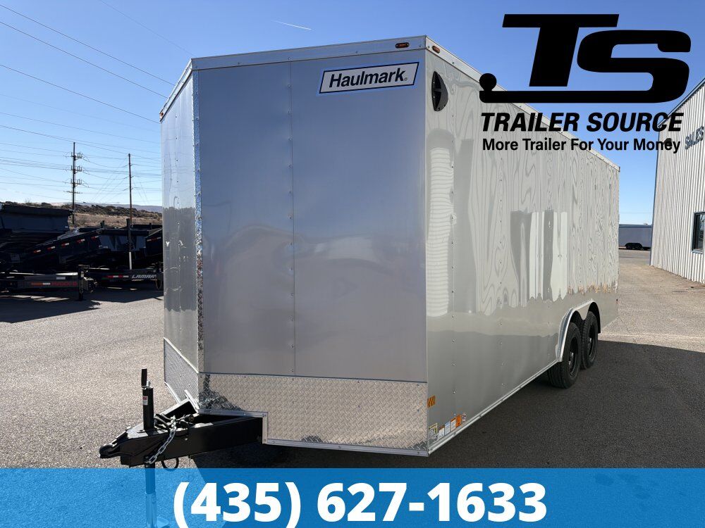 8.5x20 Haulmark Passport DELUXE Enclosed Cargo Trailer - 10K GVWR Dovetail