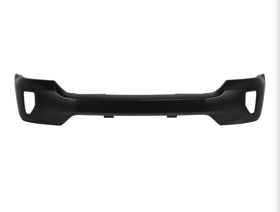 Primered, Steel Front Bumper Face Bar Compatible with 2016 2017 2018 Chevy Silverado 1500 w/Fog 16 17 18, GM1002868