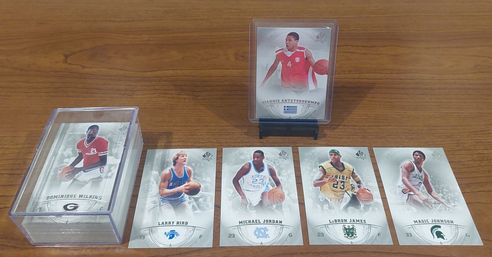 2013-14 SP Authentic Basketball Complete 50 Card Set Giannis RC Jordan LeBron