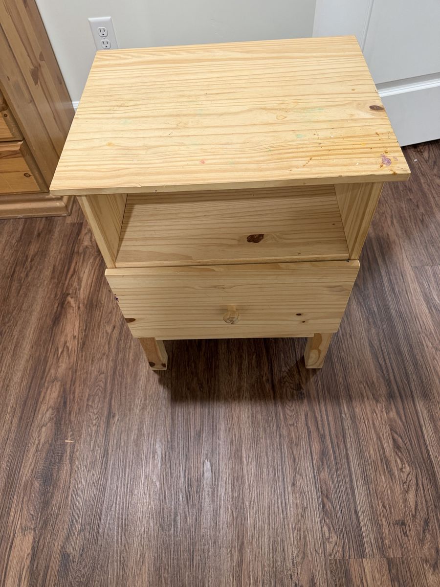 Free* Solid Wood nightstand