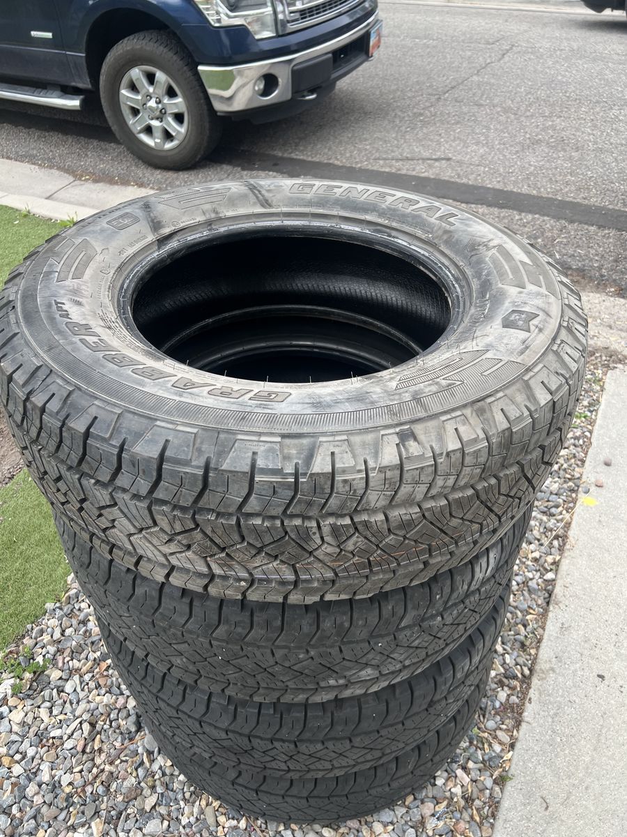 265/70/18 All Terrain Tires (4) $200 all