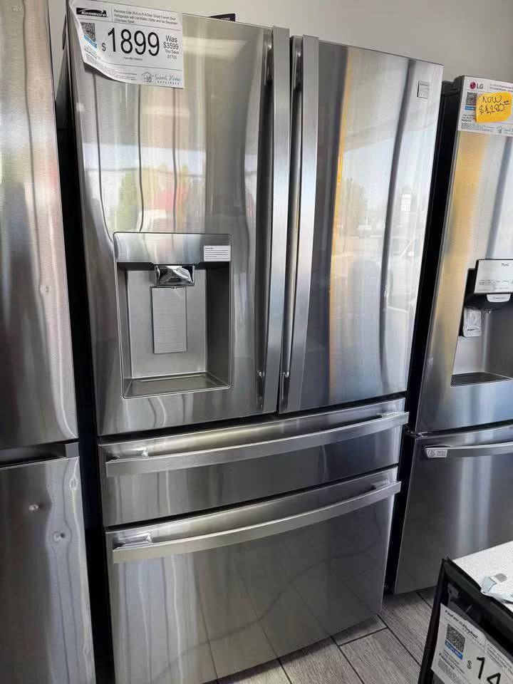 NEW Kenmore Refrigerator! French Door, Stainless Steel, Double Drawer with Flex Zone