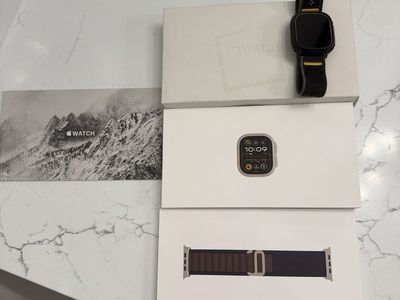 Apple Watch Ultra 2 Titanium Case 49mm GPS + Cellular Smartwatch