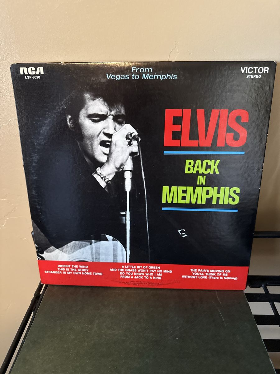 Elvis Presley - Back in Memphis Vinyl Record LP RCA Victor
