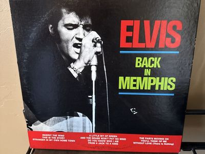 Elvis Presley - Back in Memphis Vinyl Record LP RCA Victor
