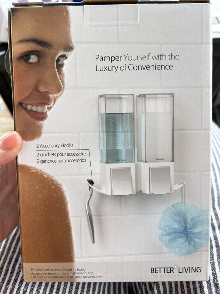 NIB Better Living Shower Dispenser Clever 2