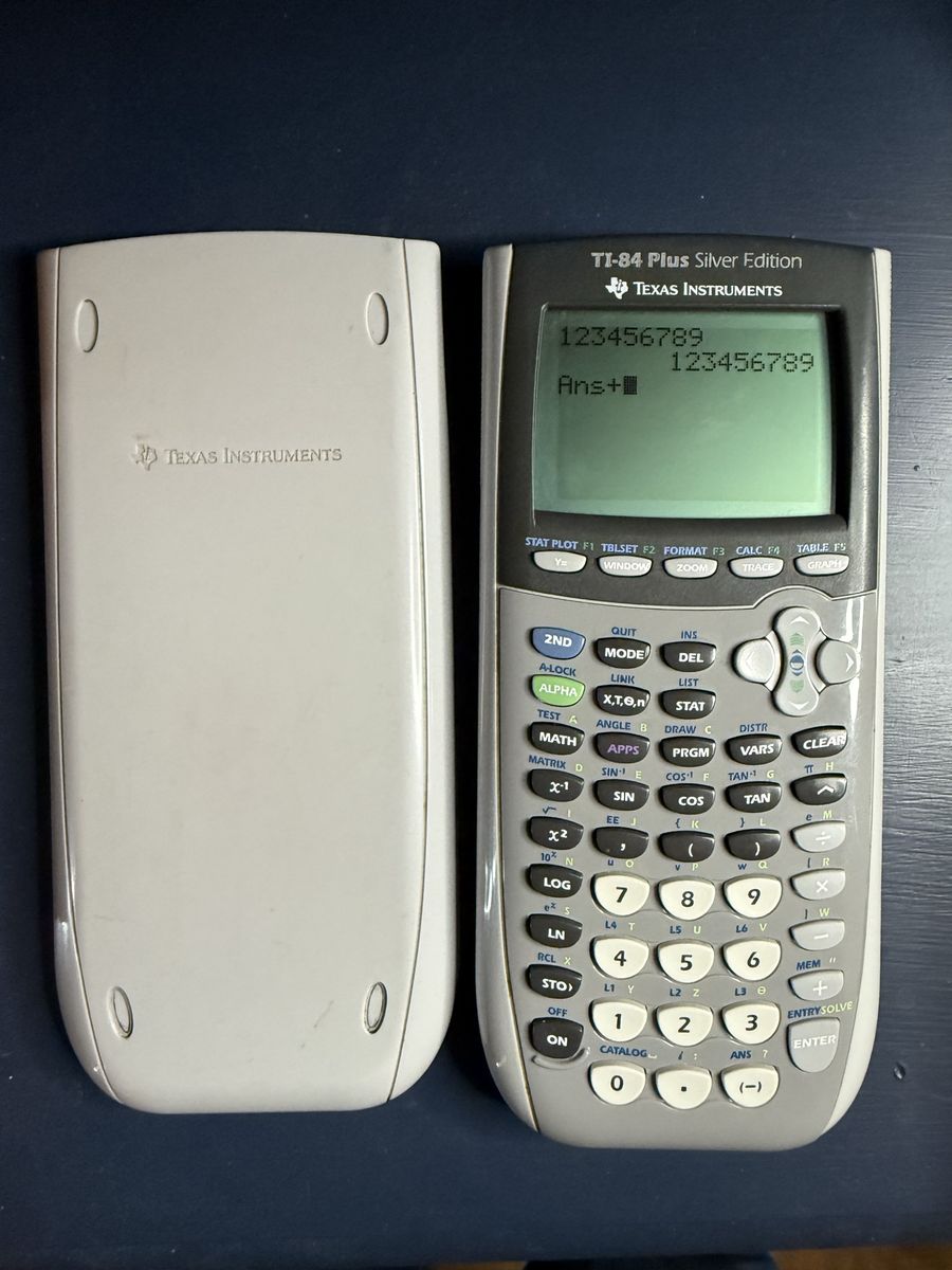 TI-84 Plus Silver Edition Calculator +