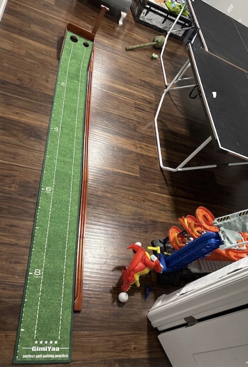 Practice perfect putting mat
