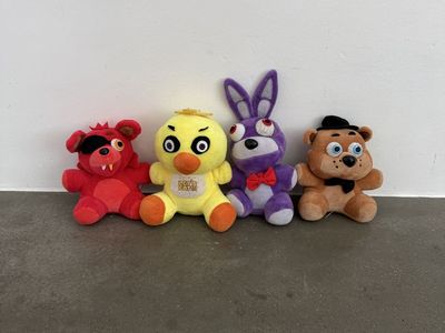 Five Nights at Freddy's Plush Set - Freddy, Bonnie, Chica, Foxy