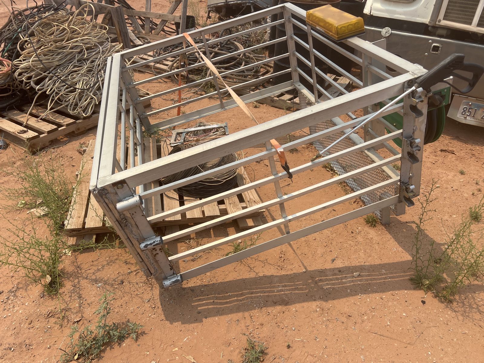 Aluminum Truck Bed Racking for Toyota Long Bed Pickups - Haul Firewood, Animals, & More