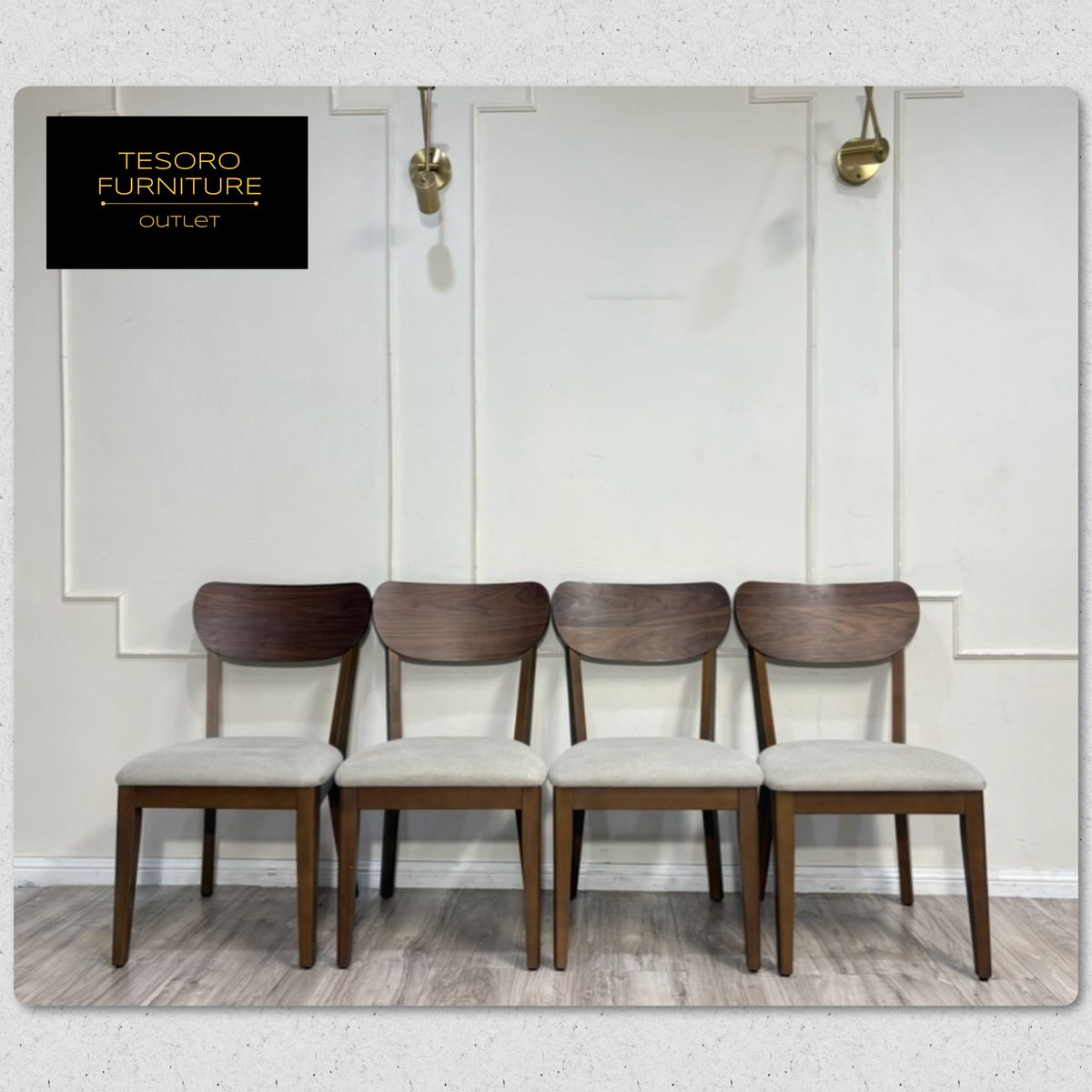 MCM DINING CHAIR SET AMAZING DEAL