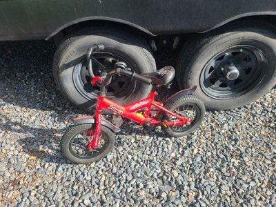 12" cars bike, for 2-5 year olds