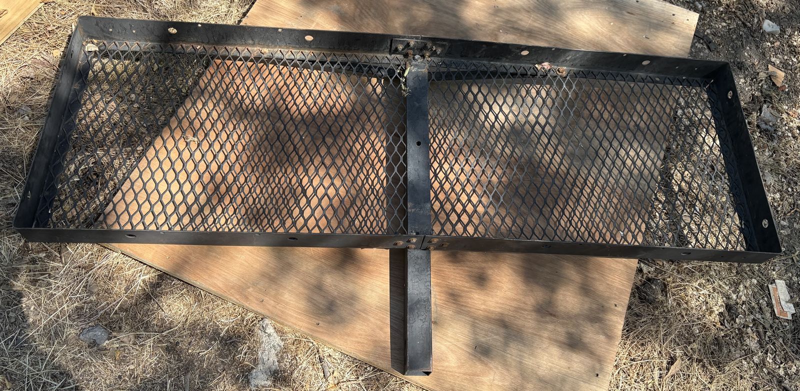 Hitch-Mounted Cargo Carrier