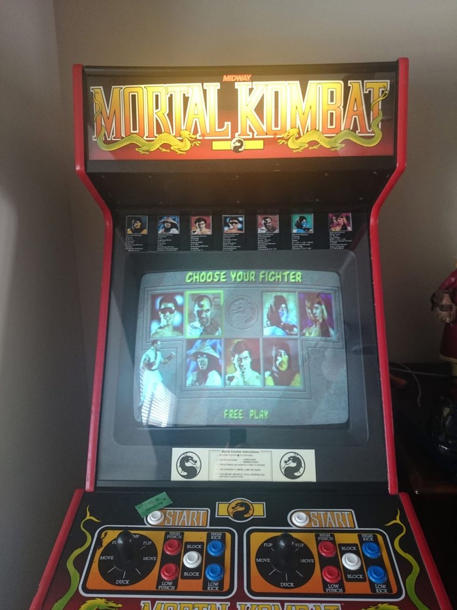 Original Mortal Kombat Arcade