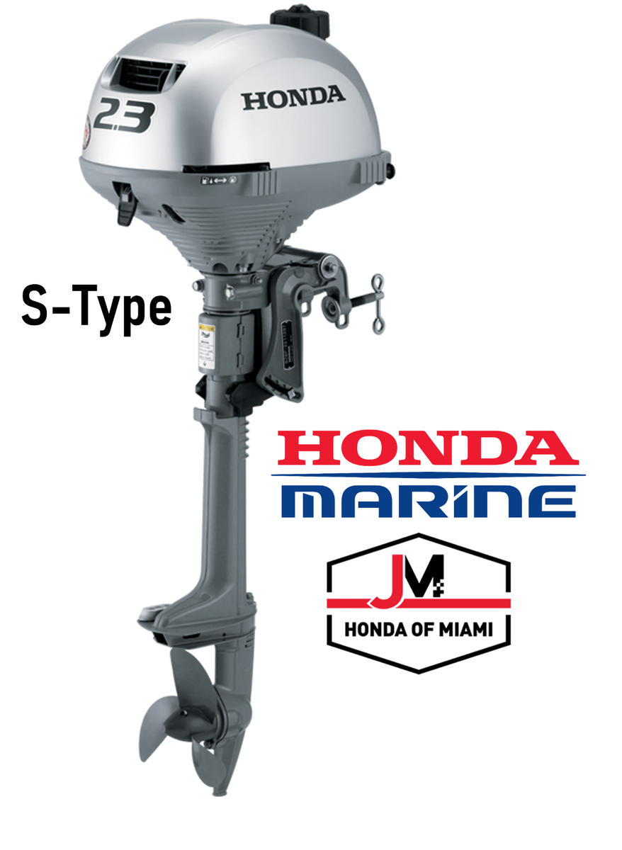 Honda 2.3 HP Outboard Motor S-Type 