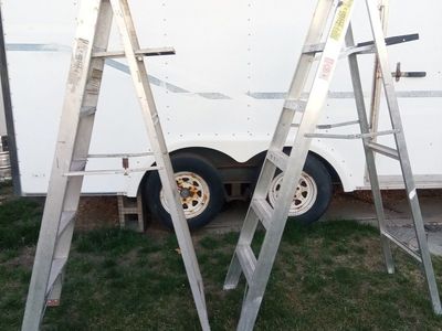 6' A-Frame Aluminum Ladders