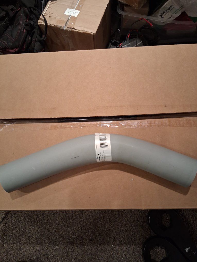 NEW 20 Pack 2" PVC 45 degree conduit 16"