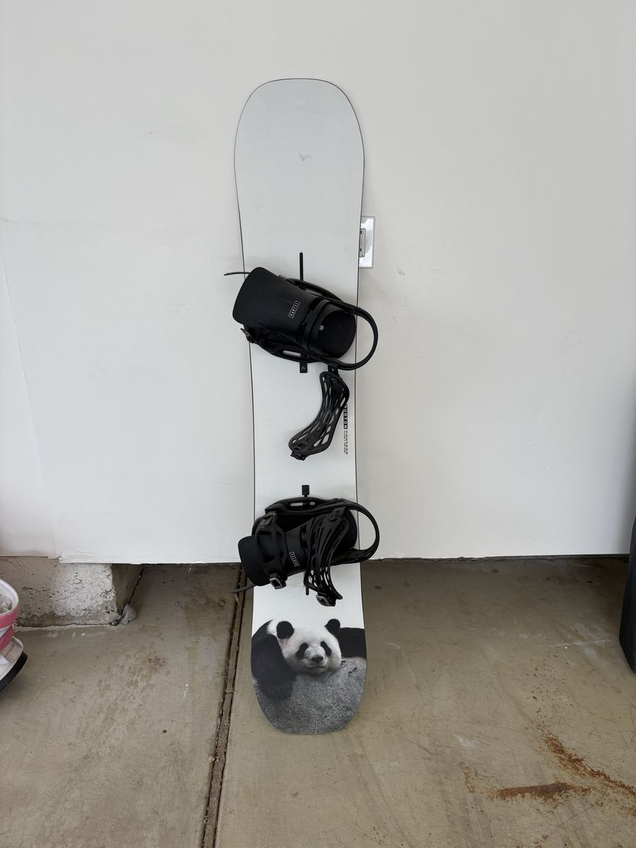 Burton board and bindings - never used