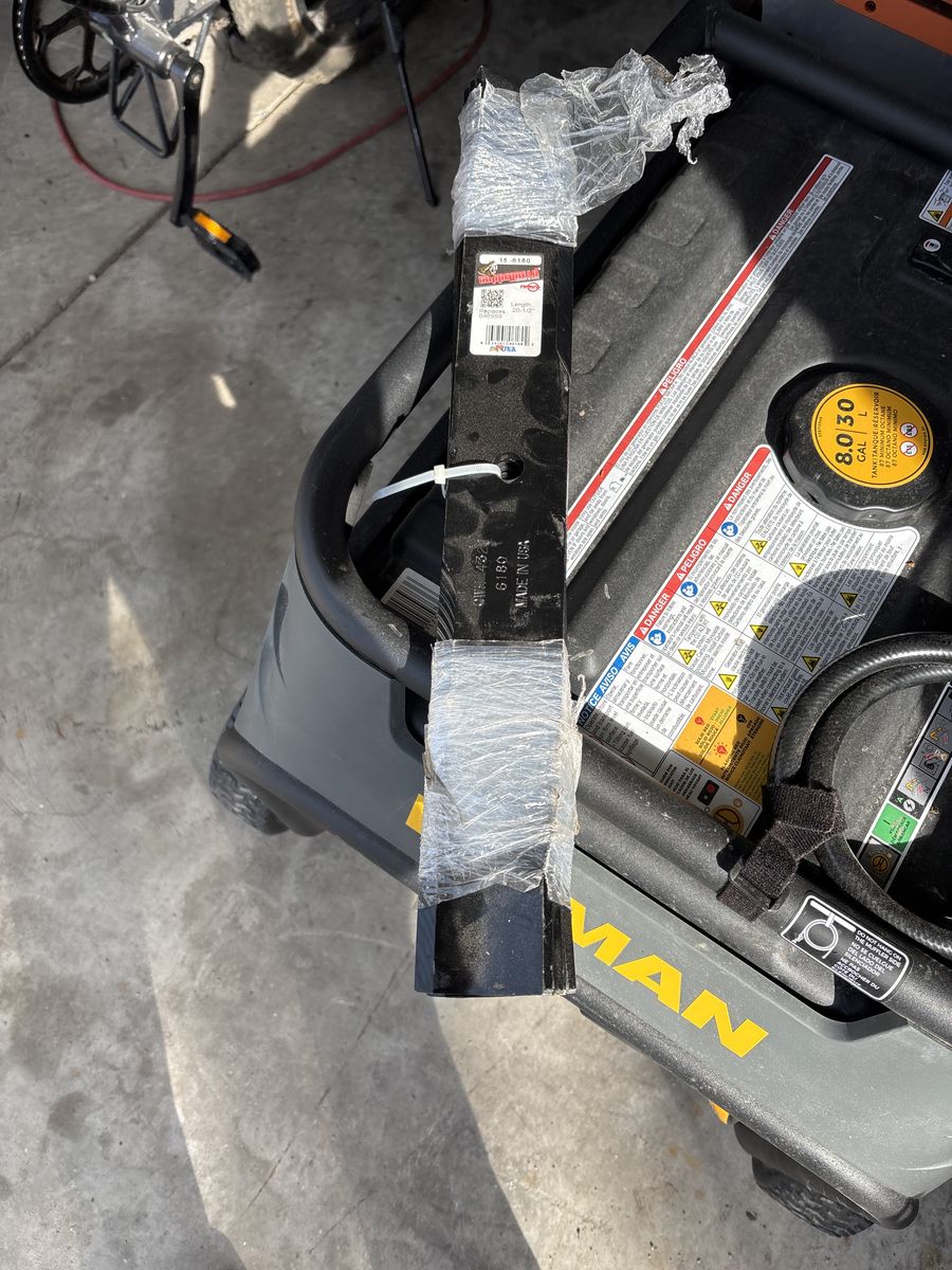 20 1/2 Inch Mower Blades Three Total