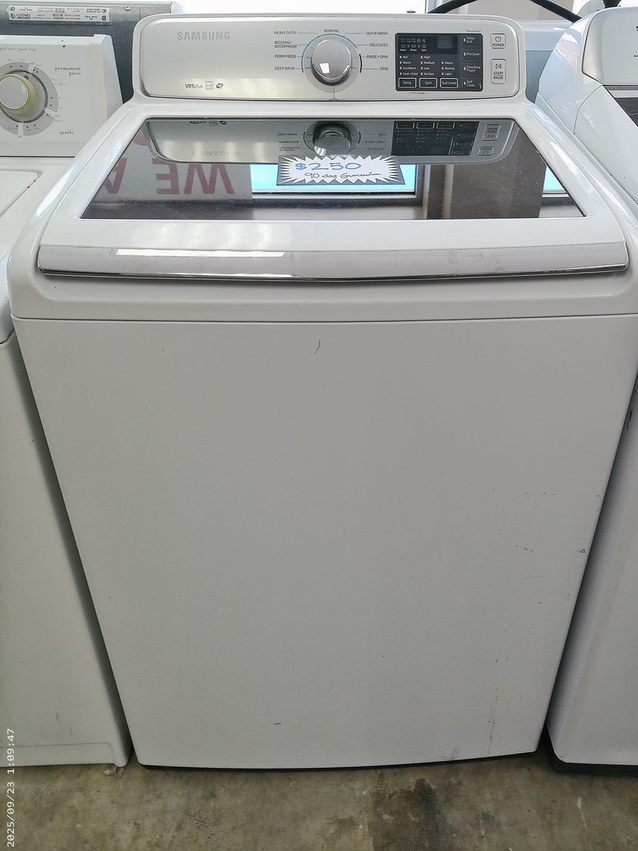 Samsung Extra Large Capacity Top Load Washer~No Agitator~90 Day guarantee