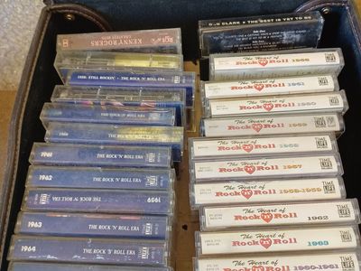 Rock and Roll cassette tapes