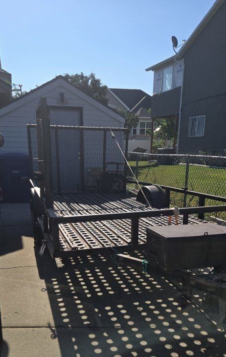 Utility Trailer - 6-12 with High Sides and Storage Box, Perfect for Hauling 700 OBO