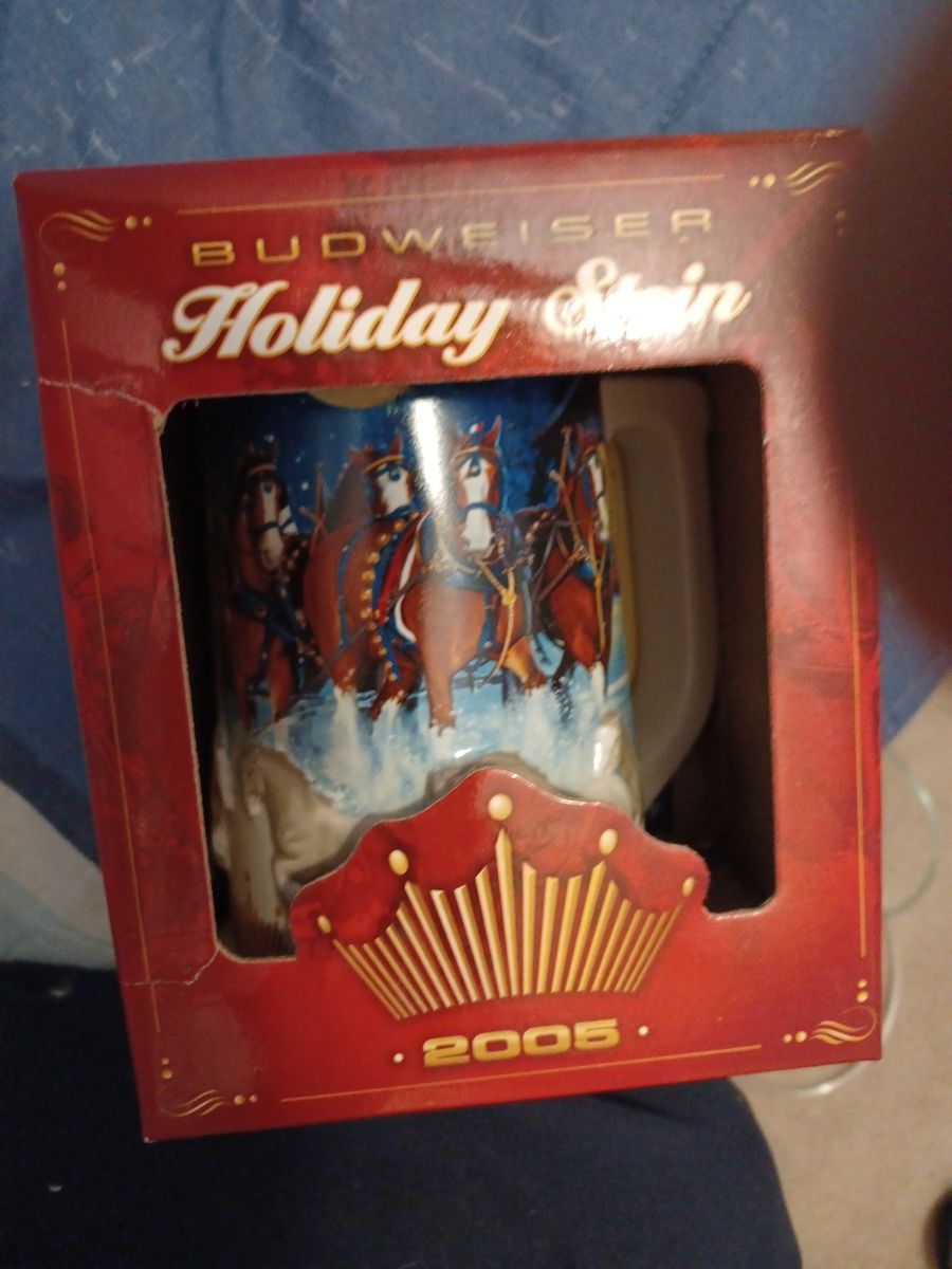 budweiser collector mugs