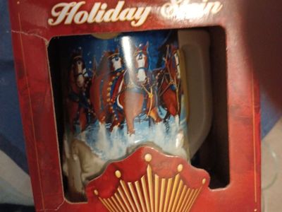 budweiser collector mugs