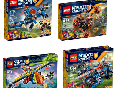Lego NEXO Knights Vehicle Collection (4)
