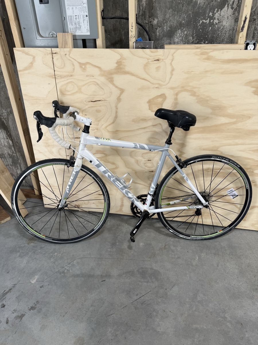 Trek Lexa Road Bike White and Silver