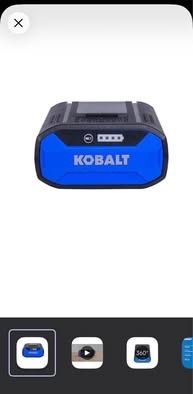 Kobalt 40V 4.0Ah Lithium-Ion Battery - Brand New