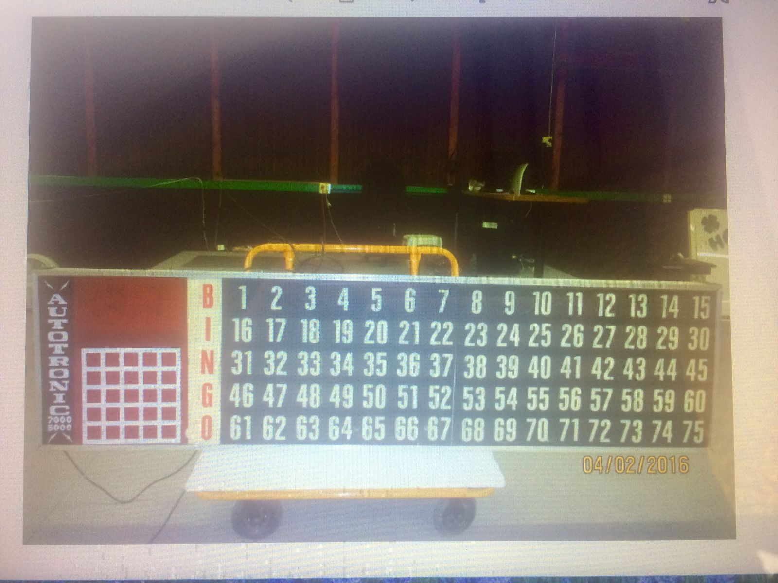 Bingo Machine Flashboards