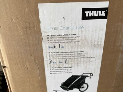 New Thule chariot Lite 2 person + jogger kit