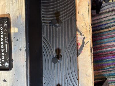 Black Rainbow Shelf And Hooks