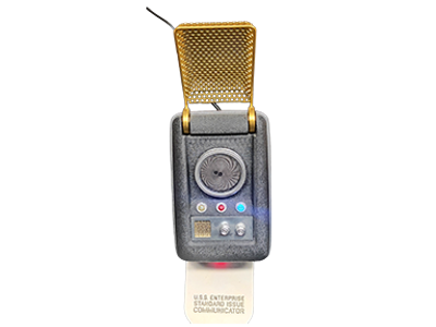 The Wand Company Star Trek Bluetooth Communicator w/ Box & Holster