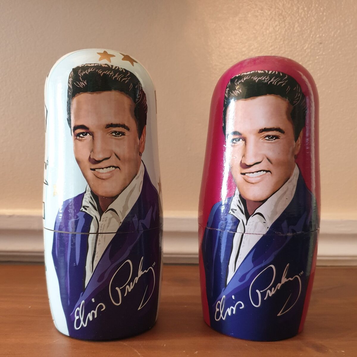 New Crafters Elvis Nesting Dolls Limited Edition
